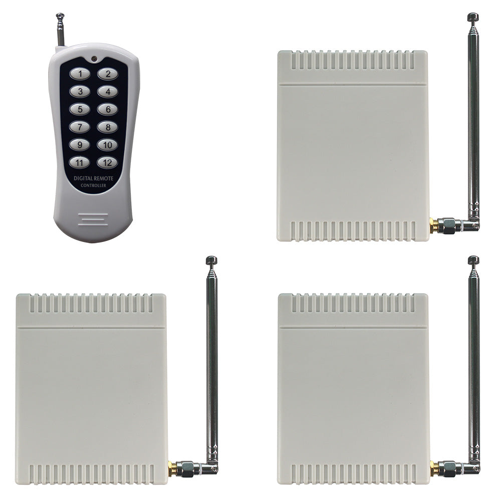 Velleman K8023 – 10-Kanal-Fernbedienung Mit Open-Collector-Ausgängen, 12 V DC, Als Bausatz Zum Selbstlöten