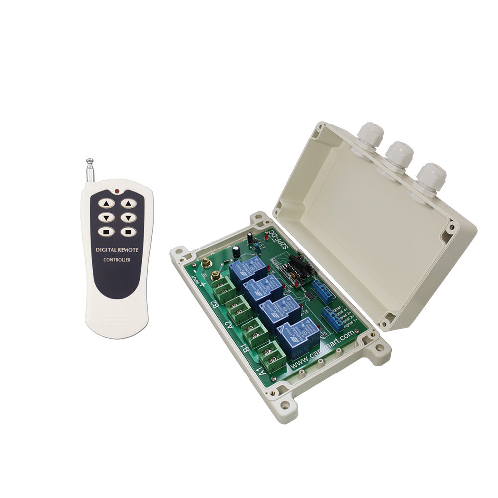 5 x 2 Kanäle 433 MHZ Fernbedienung für Kanäle, Funkschalter + 1