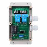 AC 230V Motor Funkfernschalter Set – 1 Funk Sender & 2 Empfänger