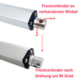 Elektrischer Linearmotor mit Potentiometer 300MM Hub 2000N Schubkraft (Modell 0041667)