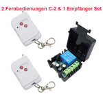 1 Kanal DC 6V 9V 12V 24V Funkschalter mit 20 Sekunden Zeitverzögerung