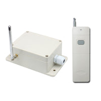1 Kanal Funkschalter 230V Außenbereich Mit Fernbedienung und Wasserdicht (Modell 0020136)