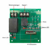 1 Wege AC RF Funkempfänger mit Trockenkontakt Ausgang (Modell 0020466)