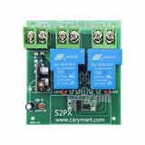 1000M 2 Kanäle Drahtloses Sender-Empfänger-System zur Steuerung von DC 6V/9V/12V/24V-Stromversorgungsgeräten (Modell 0020514)