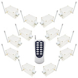 12 Kanäle DC 10~80V Fernsteuerung Schalter mit 1 Sender & 12 Empfänger