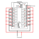 12 Kanal 5KM Hohe Reichweite Home Easy Funkschalter Mit DC Eingang (Modell 0020033)