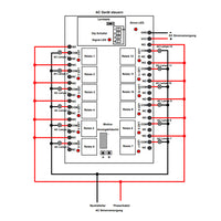 12 Kanal 5KM Hohe Reichweite Home Easy Funkschalter Mit DC Eingang (Modell 0020033)