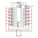 12 Kanal 5KM Hohe Reichweite Home Easy Funkschalter Mit DC Eingang (Modell 0020033)