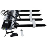 Vier 12000N Hohe Schub Linearantrieb Synchronsteuerungsset