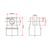 Anpassung des Rücksteckverbinders für Hochleistungs-Linearantrieb F (Modell 0044112)