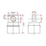 Anpassung des Rücksteckverbinders für Hochleistungs-Linearantrieb F (Modell 0044112)
