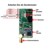 433 Mhz Funk Sender Empfänger Modul Bidirektionales mit 5000m Großer Reichweite (Modell 0020242)