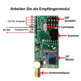 433 Mhz Funk Sender Empfänger Modul Bidirektionales mit 5000m Großer Reichweite (Modell 0020242)
