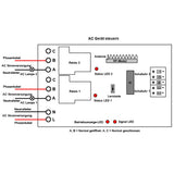 AC 230V Funkfernbedienung Zeitschalter mit 0 Sekunde~99 Stunden Verzögerung (Modell 0020663)