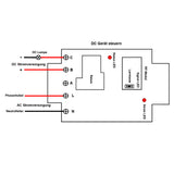 1 Wege Wechselstrom 30A Hochleistungs RF Funk Empfänger mit Trockenkontaktausgang (Modell 0020488)