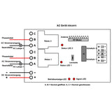 Funkschalter Set DC 6V/9V/12V/24V mit Zeitrelais Verzögerungsschalter (Modell 0020659)