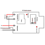 30A 1 Kanal Gleichstrom 10-80V Hochleistung fern steuerung funkrelais Schalter (Modell 0020052)