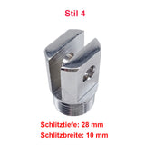 Anpassung des Rücksteckverbinders für Schwerlast-Linearantrieb C (Modell 0044110)