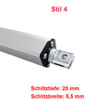 Linearantrieb mit einstellbarem Hub/Elektrozylinder 2000N Schub 500MM Hub (Modell 0041699)