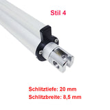 100MM 12V 24V 6000N Elektrischer Linearantrieb Elektrozylinder (Modell 0041512)