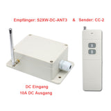 2 Kanal 5KM Funkempfänger mit Handsender Fernsteuerung DC Motor/Lichter