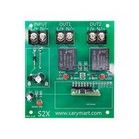 2 Wege DC 6V/9V/12V/24V Netzteil Universal Fernschalter 1000M Reichweite (Modell 0020347)