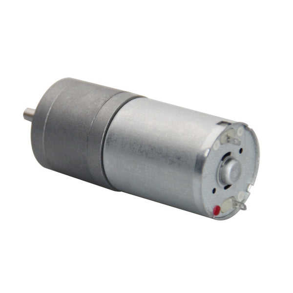 25mm 370-Serie 12V DC Getriebemotor Großdrehmoment Hochbelastet mit Getriebe
