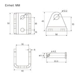 3000N 1500MM Hub Linearantrieb Elektrisch mit Fernbedienung (Modell 0043081-3)