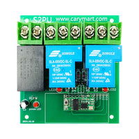 1000M 30A AC hoher Reichweite Funkfernbedienung Set mit 2 Trockenkontakt-Relais (Modell 0020341)