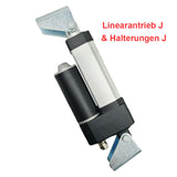 Wasserdichter Linearantrieb IP67 / Leiser Elektrozylinder 30mm Hub (Modell 0041932)