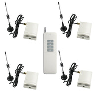Kabelloses RC-System mit Eine Fernbedienung vier RF-Empfänger zur Selbstsichernd, Momentan, Verriegelung Modussteuerung (Modell 0020354)