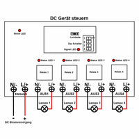 5000M Langstrecken Multiplex Fernsteuerung Set Mit Potentialfreier Kontakt Relais (Modell 0020224)