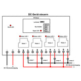 DC 12V 5000m Langstrecken Wasserdichter Empfänger mit 4-Kanal 30A Relaisausgang