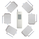 500M Sender Steuert 6 Empfänger Funk System mit 2 Kanäle AC Ausgang (Modell 0020730)