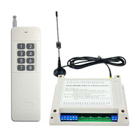 5KM 8 Kanal 10A RF Funkschalter Mit Fernbedienung Empfänger Für Außen (Modell 0020055)