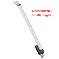 Wasserdichter Linearantrieb IP67 / Leiser Elektrozylinder 600mm Hub (Modell 0041943)