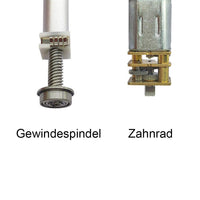 6V 12V 24V Langlebiger Miniatur Linearantrieb mit 75MM Hub - Leichter Elektrozylinder (Modell 0041747)