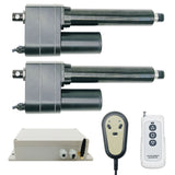 12V 24V 36V 48V 800kg 8000N Schwerer Industrie Elektrischer Linearaktuator C Eins Steuert Zwei Synchronsteuerungsset (Modell 0043053)