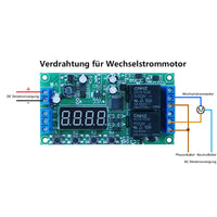 Automatisches Steuermodul für AC/DC Motor oder Linearantrieb mit Endlosschleife und Verzögerungsfunktion (Modell 0040001)