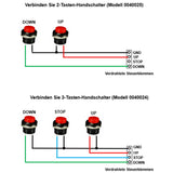 AC380V Funkschalter Funkfernsteuerung Elektromotor Drehstrommotor Flanschmotor 9KW Drei-Phasen-Tauchpumpe Motorsteuerung (Modell 0020079)