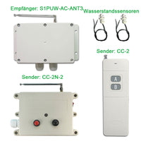 Automatischer Wasserstandsregler mit Fernbedienung, Ausgelöst Durch NO Trockenkontakt
