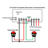 Vier DC 12V 24V 2000N Elektrischer Elektrozylinder Linearantrieb Synchronisieren (Modell 0043050)