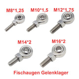 Fischaugen-Gelenklager für Linearantrieb mit Innengewindestecker