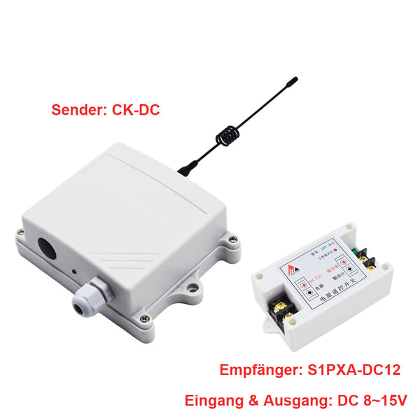 DC Eingang & Ausgang Funkschalter Ausgelöst durch DC Strom