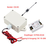 DC 8~15V / 15~26V Eingang & Ausgang Funkschalter Ausgelöst durch DC Strom (Modell 0023006)