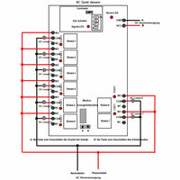 DC 12V Universal Funkschalter mit 8-Kanal 10A Potentialfreier Ausgang | 5km Hoher Reichweite für Innenbereich