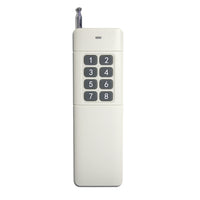 9~28V DC Universal Funkschalter mit 8-Kanal 10A Relais Potentialfreier Ausgang  | 5km Hoher Reichweite für Innenbereich (Modell 0020055)