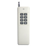 9~28V DC Universal Funkschalter mit 8-Kanal 10A Relais Potentialfreier Ausgang  | 5km Hoher Reichweite für Innenbereich (Modell 0020055)