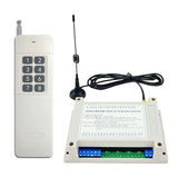 DC 12V Universal Funkschalter mit 8-Kanal 10A Potentialfreier Ausgang | 5km Hoher Reichweite für Innenbereich