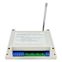 9~28V DC Universal Funkschalter mit 8-Kanal 10A Relais Potentialfreier Ausgang  | 5km Hoher Reichweite für Innenbereich (Modell 0020055)
